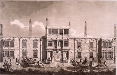 Somerset House, Londyn, 1777 autorstwa WG Moss