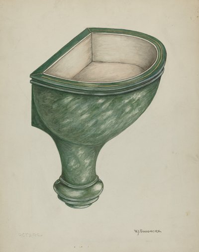 Czcionka święcona, Santa Barbara autorstwa W.J. Goodacre