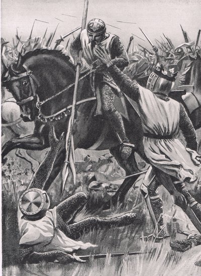 "Hold Fellow, I am Henry of Winchester you King", ilustracja z 