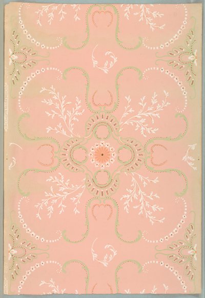 Papier sufitowy autorstwa W. Campbell and Co.