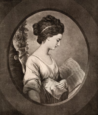 Panna Stephenson, koniec XVIII wieku, 1912 autorstwa W. Dickinson