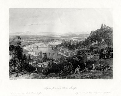 Lyon, Francja, 1875 autorstwa W Floyd