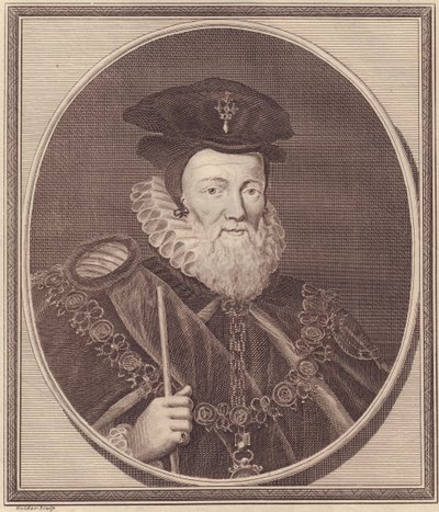 Portret Williama Cecili autorstwa John Ward Dunsmore