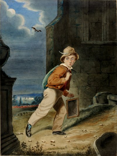 Idąc na skróty, ok. godz. 1860. autorstwa W. H. Norton