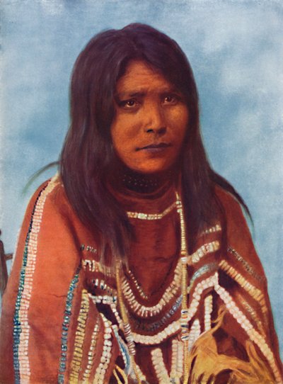Indianka Sarcee, 1912 autorstwa W. Hanson Boorne