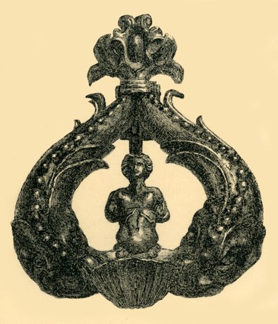 Kołatka z brązu, c1550-1600, 1881. autorstwa W. Harbutt
