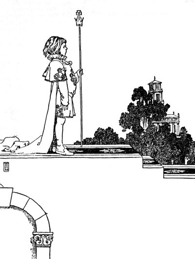 A im bliżej byli drzwi, tym bardziej dumni byli, ok. 1930 r. autorstwa William Heath Robinson