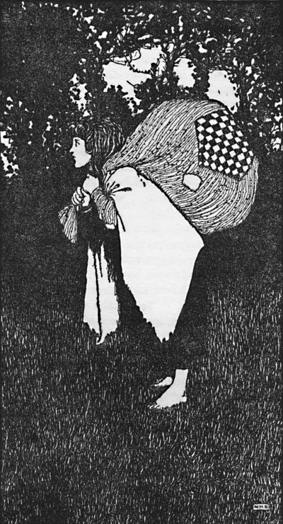 Pokojówka kuchenna, ok. 1930 r autorstwa William Heath Robinson