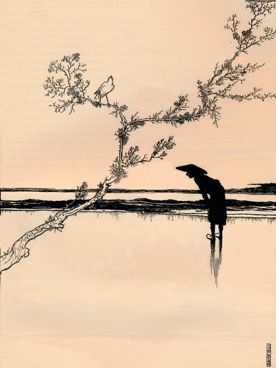 Słowik, 1897 autorstwa William Heath Robinson