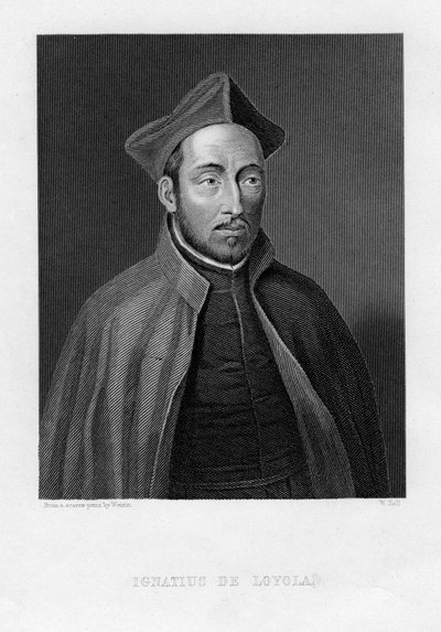 Ignacy Loyola, Przełożony Generalny Towarzystwa Jezusowego autorstwa W. Holl