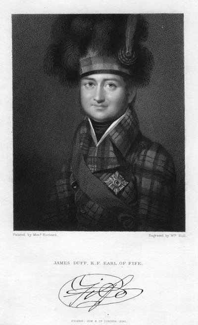James Duff 1729-1809, 2. hrabia Fife, 1830. autorstwa W. Holl