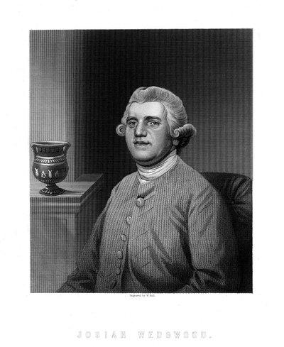 Josiah Wedgwood, angielski przemysłowiec i garncarz autorstwa W. Holl