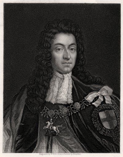 Król Wilhelm III, XIX w. autorstwa W. Holl
