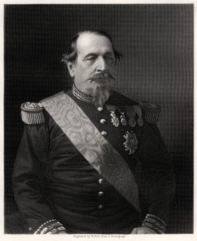Napoleon III, cesarz Francji, XIX w. autorstwa W. Holl