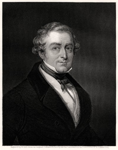 Sir Robert Peel, premier Wielkiej Brytanii, XIX wiek autorstwa W. Holl