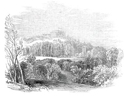 Pałac Letni w Wirtemburgii - z rysunku Jego Królewskiej Wysokości Księcia Alberta, 1845. autorstwa W. J. Linton