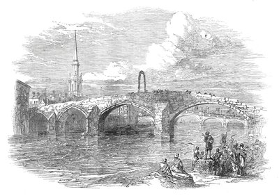 Brygs of Ayr, 1844. autorstwa W. J. Linton