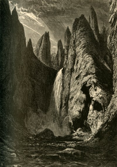„Upadek wieży”, 1872. autorstwa W. J. Linton