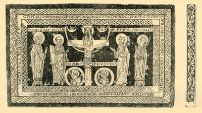 Ołtarz przenośny Hildesheim, c1160-1170, 1881. autorstwa W Jones