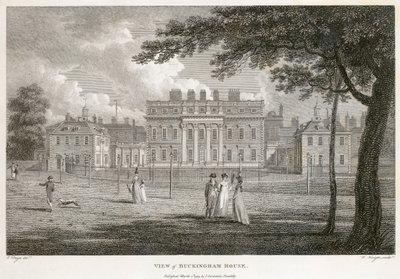 Buckingham House, Westminster, Londyn, 1799 autorstwa W Knight