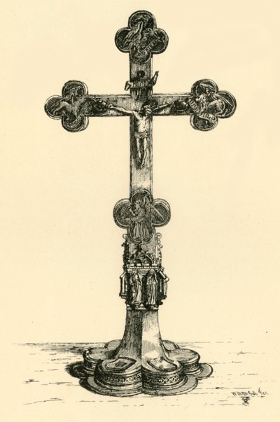 Krucyfiks, 1881. autorstwa W. M. McGill