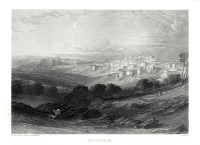 Betlejem, Palestyna, XIX w. autorstwa W. Miller
