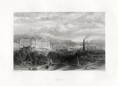 Liege, Belgia, XIX w. autorstwa W. Miller
