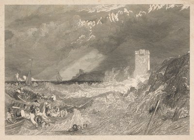 Wejście do portu Fowey w Kornwalii autorstwa W. R. Smith