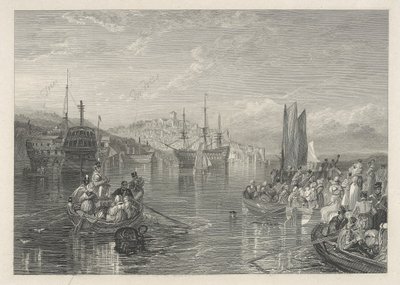 Saltash, Kornwalia autorstwa W. R. Smith
