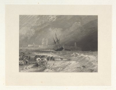 Tynemouth, Northumberland autorstwa W. R. Smith