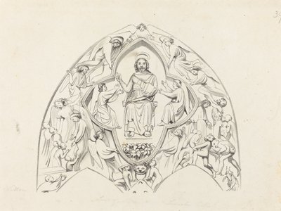 Sąd Ostateczny, Katedra w Lincoln autorstwa W. Walton after John Flaxman