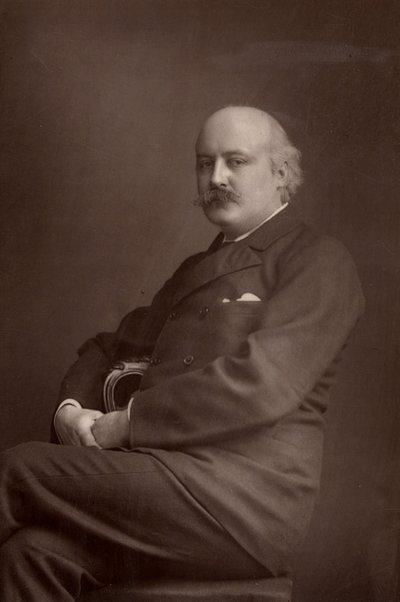 „” (Charles) Hubert (Hastings) Parry (1848-1918) (typ woodbury) autorstwa W. and D. (after) Downey