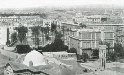 Widok miasta Aleksandria, Egipt, 1895. autorstwa W and S Ltd