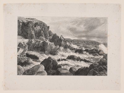 Archipelag Bornholmski w Rø autorstwa Waldemar Bøhme