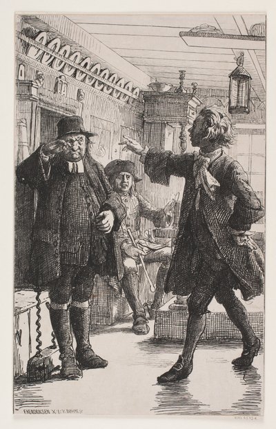 Erasmus Montanus i Per Degn autorstwa Waldemar Bøhme