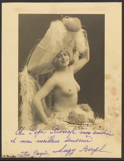 [Suzy Beryl, Folies Bergere]. autorstwa Walery (Stanislaw Julian Ignacy, Count Ostrorog)
