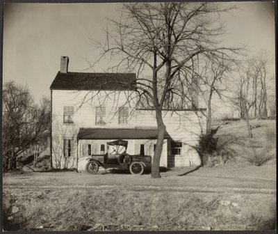 Westchester, Nowy Jork, dom wiejski autorstwa Walker Evans