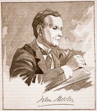 Pan Morley, ilustracja z "Cassell