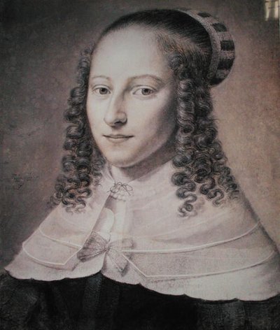 Portret młodej kobiety autorstwa Wallerant Vaillant