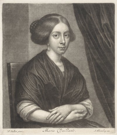Portret Marii Vaillant autorstwa Wallerant Vaillant