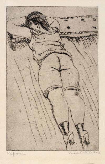 Repose autorstwa Walt Kuhn
