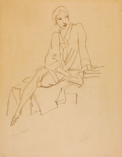 Model w szacie autorstwa Walt Kuhn