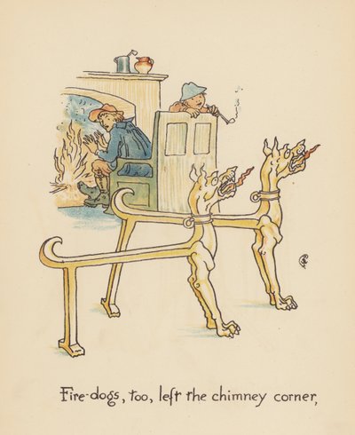 Ilustracja do Legends for Lionel autorstwa Waltera Crane