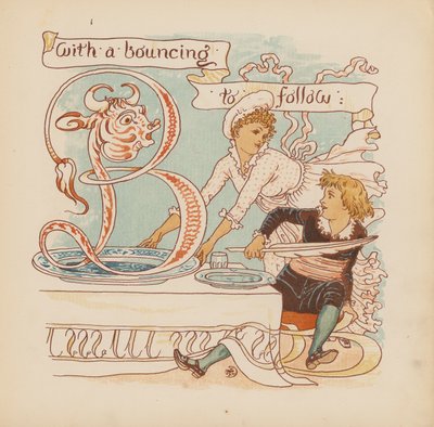 Ilustracja do Pothooks and Perseverance autorstwa Waltera Crane