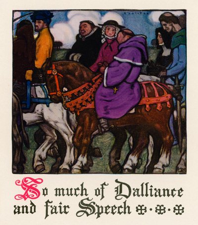 Chaucer: Opowieść o żonie z Bath autorstwa Walter Appleton Clark