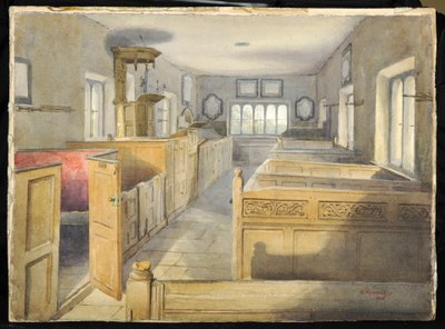 Kaplica Purytańska Bramhope autorstwa Walter Braithwaite