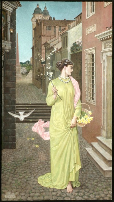 Zwiastun wiosny autorstwa Walter Crane