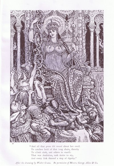I cała ta prasa zrobiła wokół niej puchnięcie, lata dwudzieste autorstwa Walter Crane