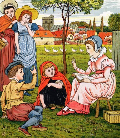 „Dobry dwa buty” autorstwa Walter Crane