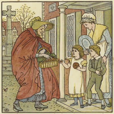 Gorące Bułeczki z Krzyżem autorstwa Walter Crane